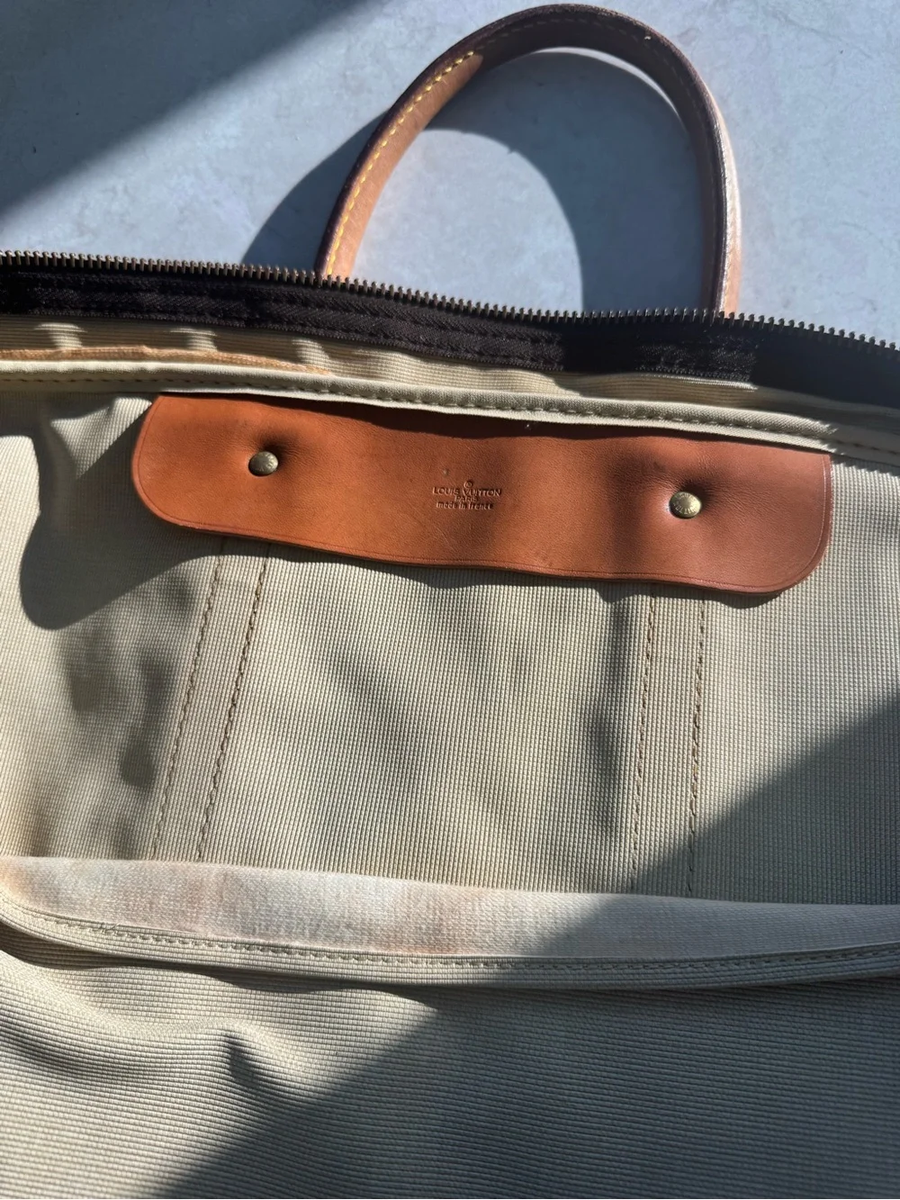 Louis Vuitton Monogram Sirius 50 Canvas Travel Bag